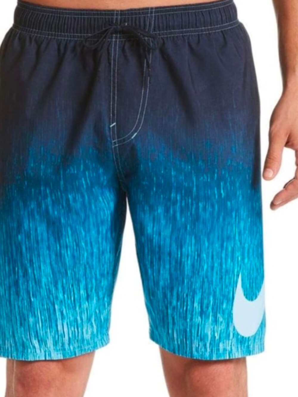 Nike Men’s Blue Gradient Swim Trunks